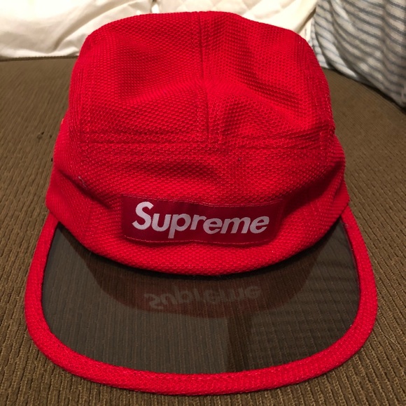 supreme pique angler camp cap